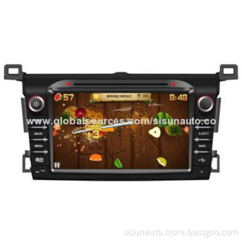 8" Android 4.1.1 OBD/OBD II 2 DIN 3G Wi-Fi Car GPS DVD Player for 2013 RAV 4, In-dash Radio Stereo